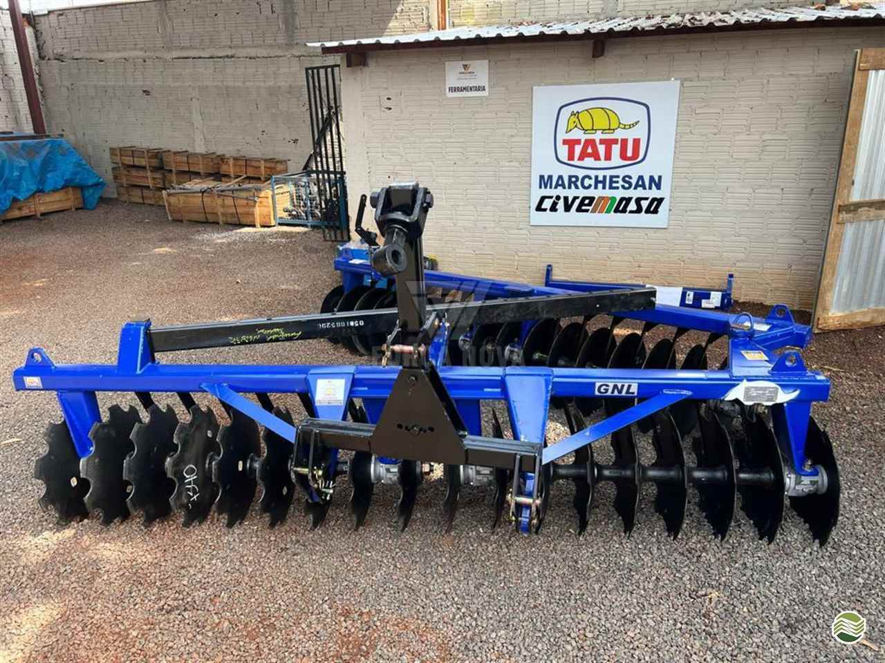 IMPLEMENTOS AGRICOLAS GRADE NIVELADORA NIVELADORA 36 DISCOS Força Nova Agrícola DOURADOS MATO GROSSO DO SUL MS